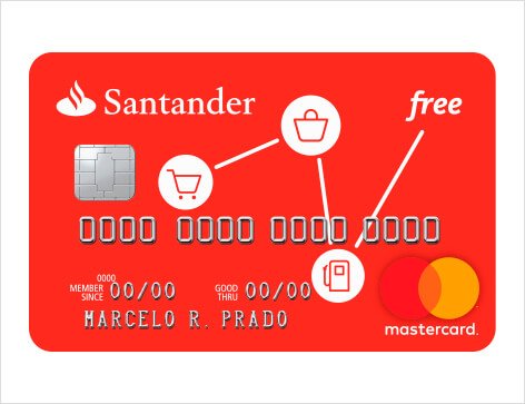 solicitar o cartão Santander