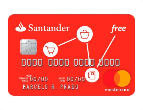 solicitar o cartão Santander